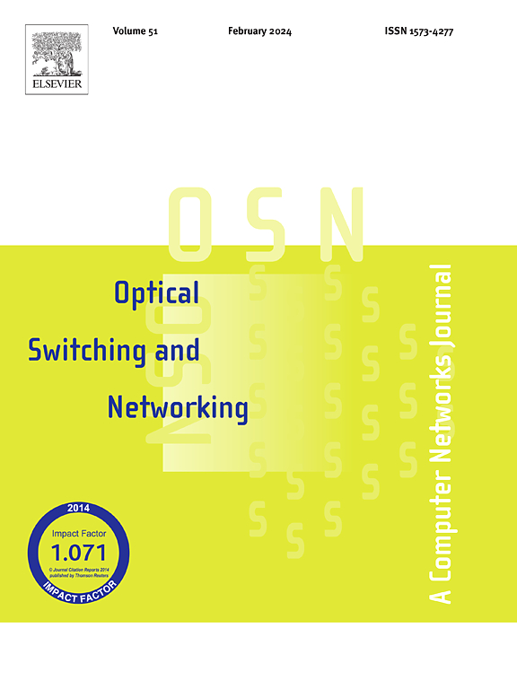 Go to journal home page - Optical Switching and Networking